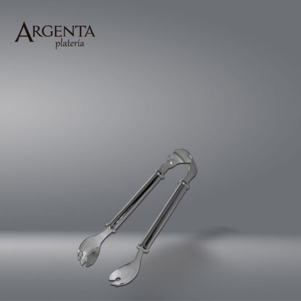 Pinzas Hielo Plata Argenta